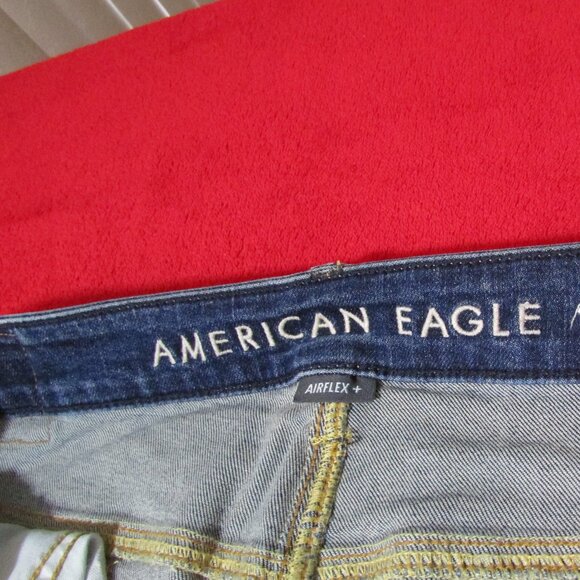 American Eagle Athletic Skinny Airflex Jeans 34 x 34 - Picture 6 of 10